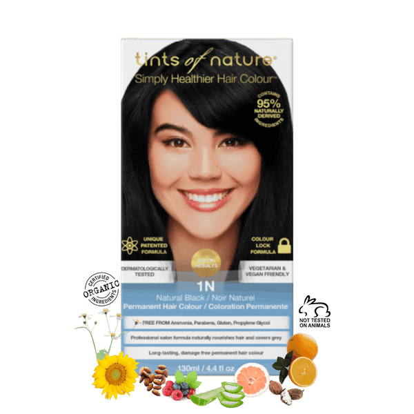 1N - Natural Black Permanent Hair Colour