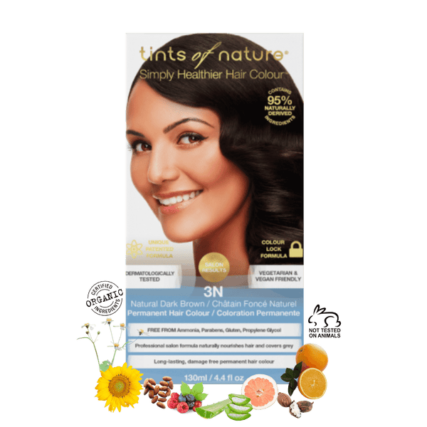 3N - Natural Dark Brown Permanent Hair Colour