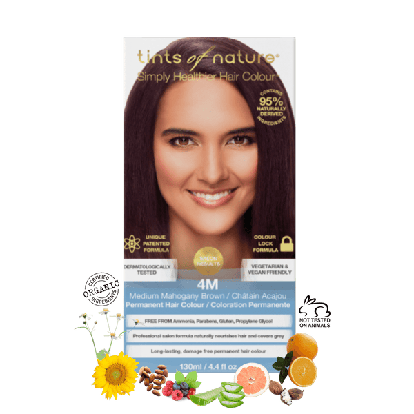 4M - Medium Mahogany Brown Permanent Hair Colour