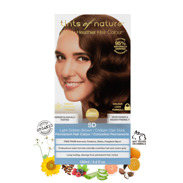 5D - Light Golden Brown Permanent Hair Colour