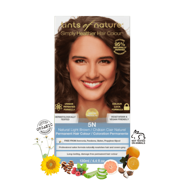 5N - Natural Light Brown Permanent Hair Colour