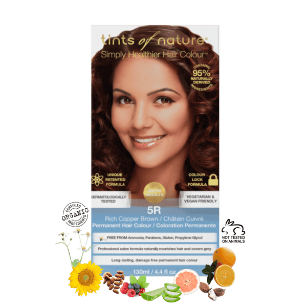 5R - Rich Copper Brown Permanent Hair Colour