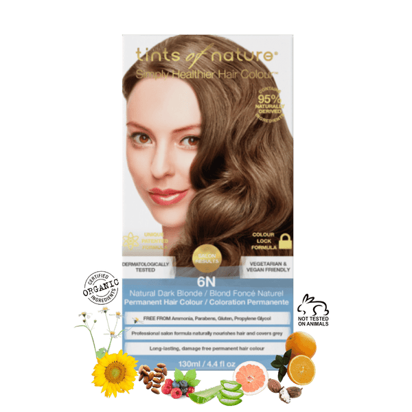 6N - Natural Dark Blonde Permanent Hair Colour