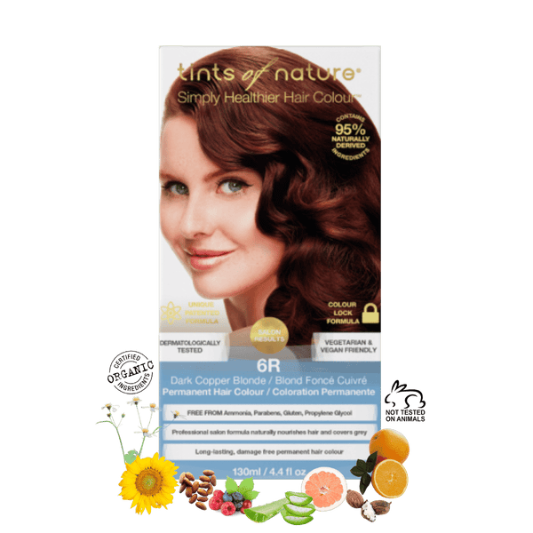 6R - Dark Copper Blonde Permanent Hair Colour