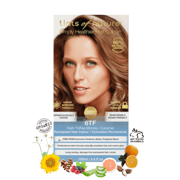 6TF - Dark Toffee Blonde Permanent Hair Colour