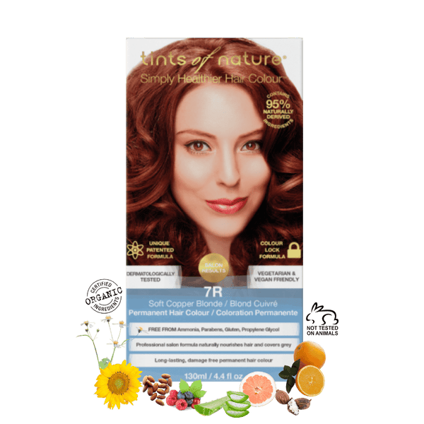 7R - Soft Copper Blonde Permanent Hair Colour